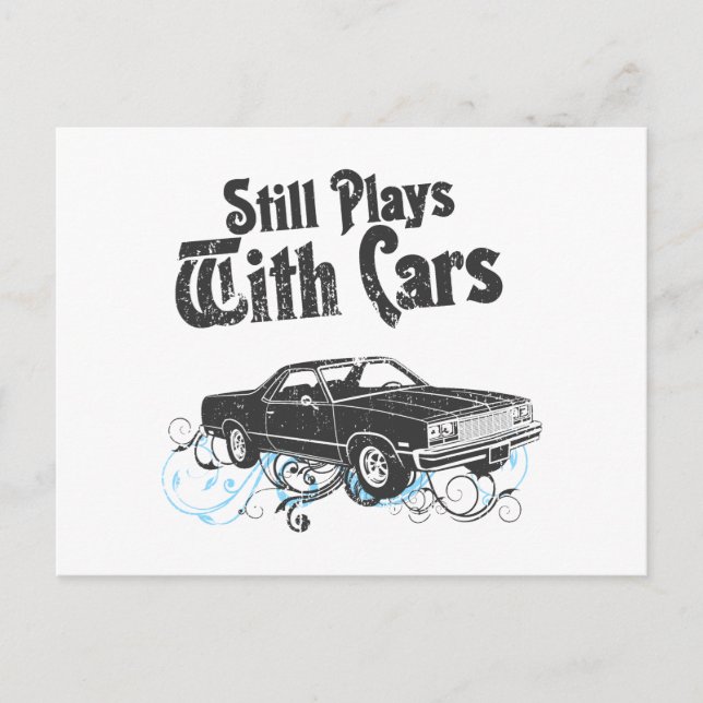 Postal Chevrolet El Camino De 1977 (Anverso)