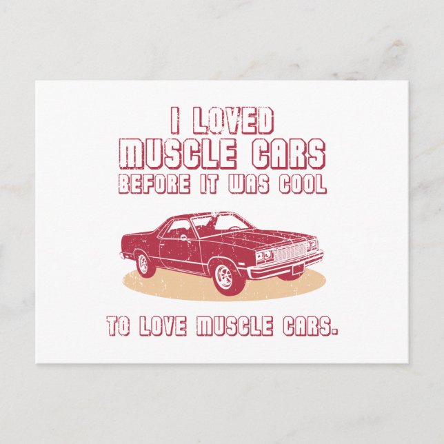 Postal Chevrolet El Camino De 1977 (Anverso)