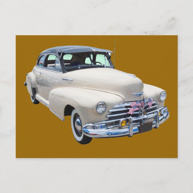 Postal Chevrolet Fleetmaster Antique Car 1948 (Anverso)