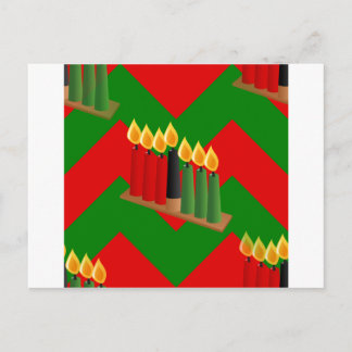 Postal chevron kwanzaa