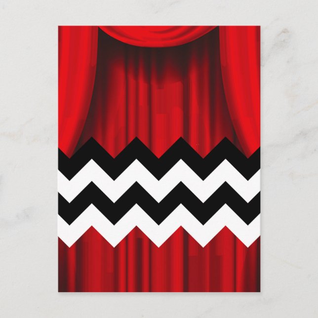 Postal chevron negro lodge (Anverso)