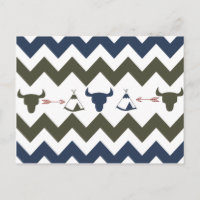 Chevron Tribal Nativo Americano Calla Flechas Tipi