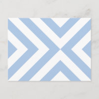 Chevrons azul claro y blanco