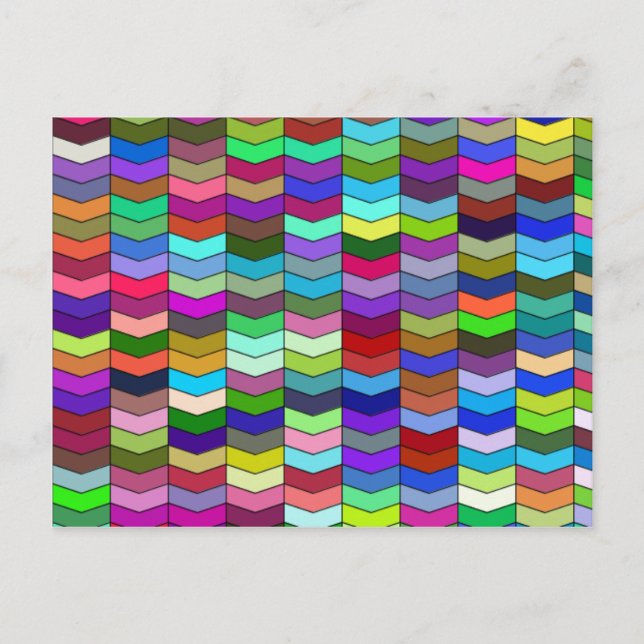 Postal Chevrons Postcard (Anverso)