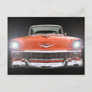 POSTAL CHEVY 1956 "LUCES ENCENDIDAS"