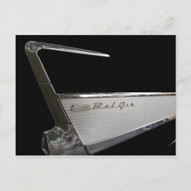 Postal Chevy Bel Air 1957 (Anverso)