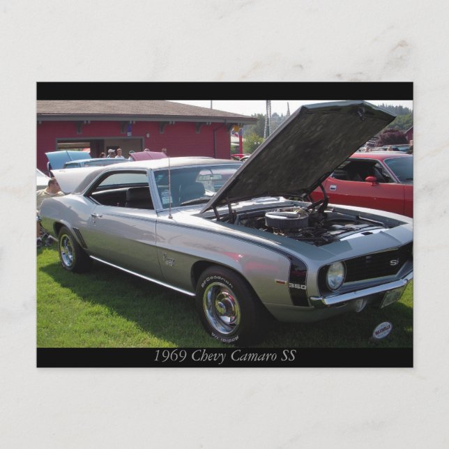 Postal Chevy Camaro SS 1969 (Anverso)