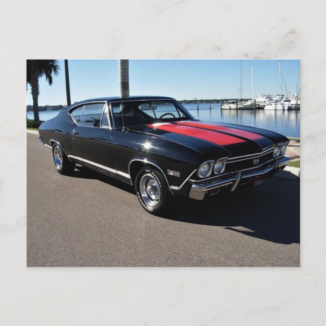 Postal Chevy Chevelle de 69' (Anverso)
