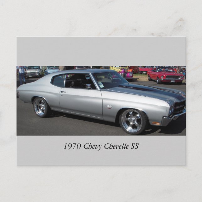Postal Chevy Chevelle SS 1970 (Anverso)