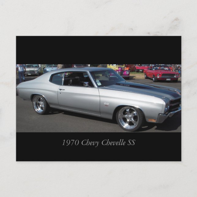 Postal Chevy Chevelle SS 1970 (Anverso)