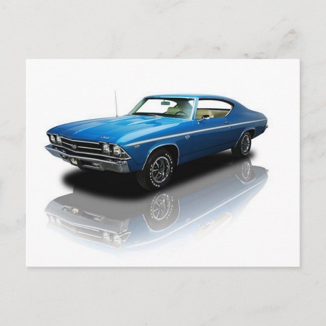 Postal Chevy Chevelle SS 69' (Anverso)