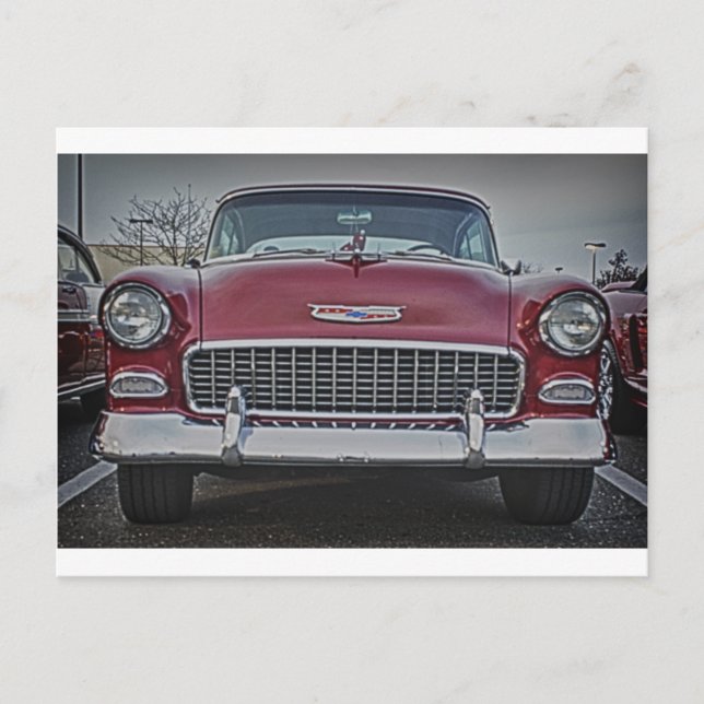 Postal Chevy Classic Car HDR Foto de regalo camiseta Mug (Anverso)