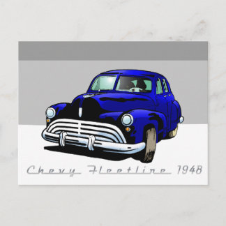 Postal Chevy Fleetline 1948