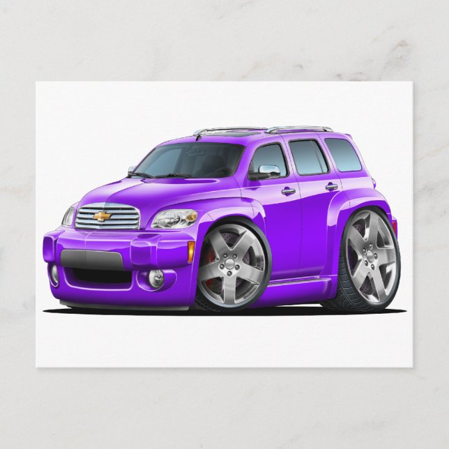 Postal Chevy HHR Purple Truck (Anverso)
