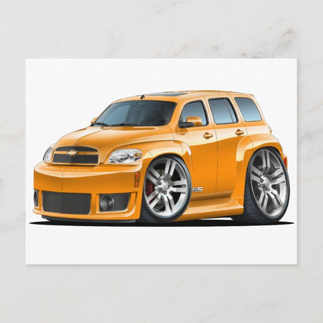 Postal Chevy HHR SS Naranja Truck (Anverso)