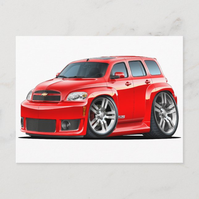 Postal Chevy HHR SS Red Truck (Anverso)