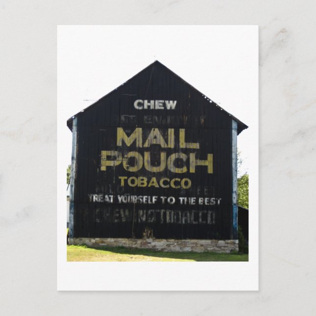 Postal Chew Mail Pouch Tabacco Barn - Foto original (Anverso)