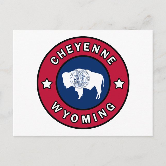 Postal Cheyenne Wyoming (Anverso)