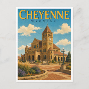 Postal Cheyenne Wyoming Depot Plaza GeoSaga