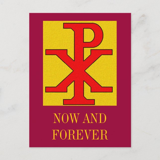 POSTAL CHI-RHO (Anverso)