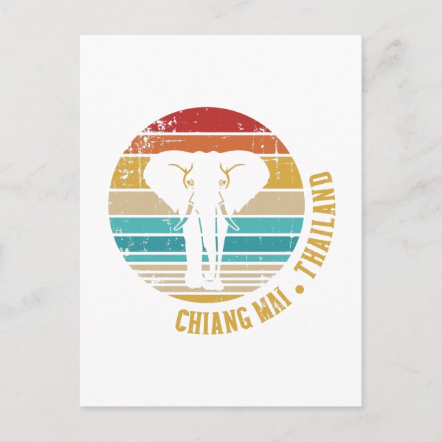 Postal Chiang Mai Thailand (Anverso)