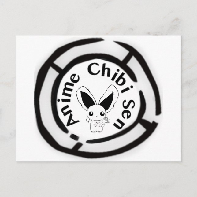 Postal Chibi Bunny (Anverso)