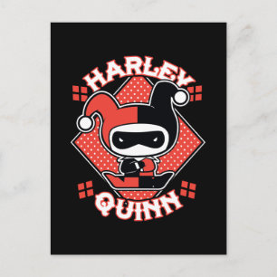 Postal Chibi Harley Quinn Splits
