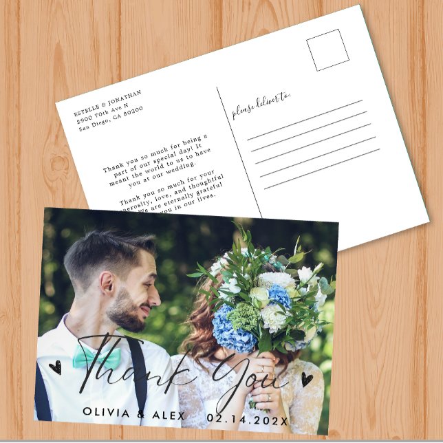 Postal Chic Minimalista | Gracias (Subido por el creador)