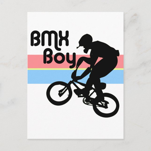 Postal Chica BMX Boy / BMX (Anverso)