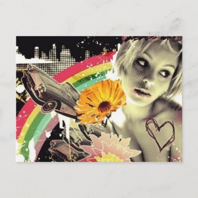 Postal Chica bonito (Anverso)