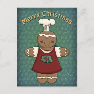 Postal Chica caprichosa de Gingerbread