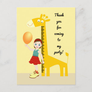 Postal Chica cerca del partido Birthday, gobernante de la