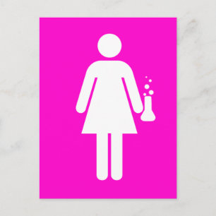 Postal Chica Científico