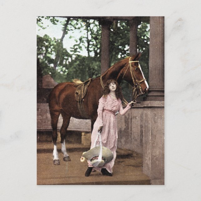 Postal Chica con Gorra (Anverso)