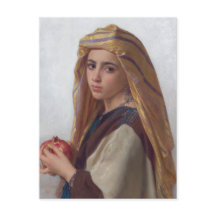 Chica con granada de Bouguereau