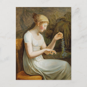 Postal Chica con las flores