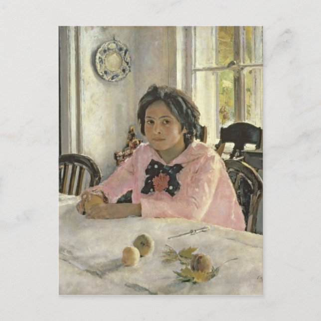 Postal Chica con Peaches, 1887 (Anverso)