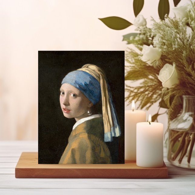 Postal Chica con Pearl Earring | Johannes Vermeer (Subido por el creador)