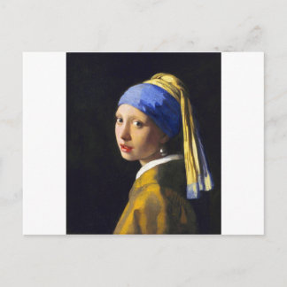 Postal Chica con Pearl Earring ~ Vermeer