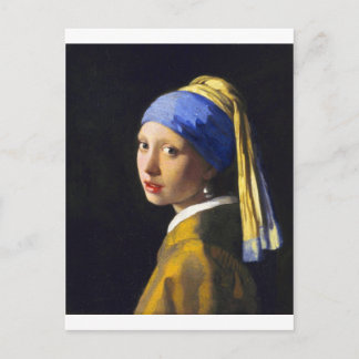 Postal Chica con Pearl Earring ~ Vermeer