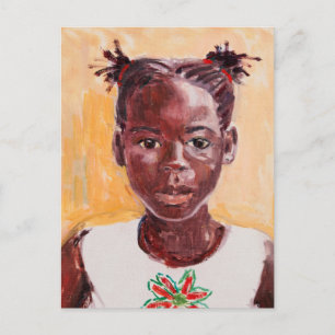 Postal Chica de África