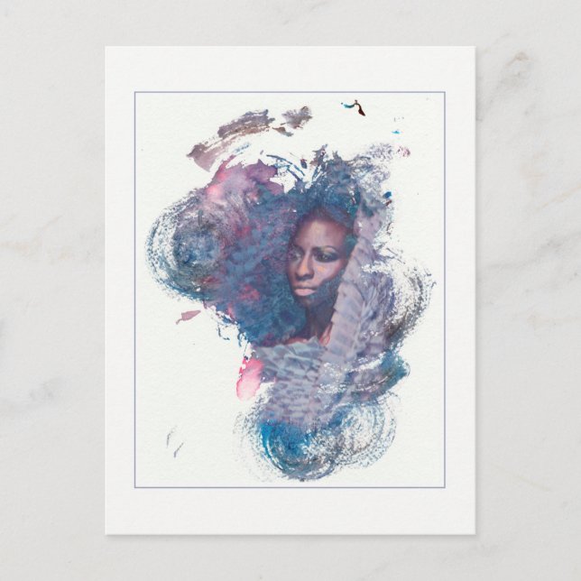 Postal Chica de África (Anverso)