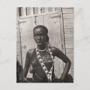 Postal Chica de África