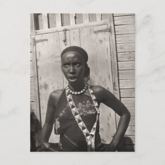 Postal Chica de África