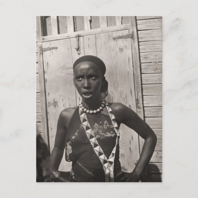 Postal Chica de África (Anverso)