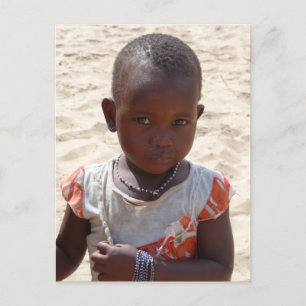 Postal Chica de África
