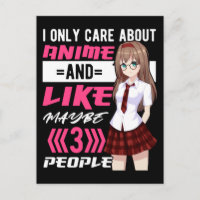 Chica de anime adicto Otaku Cute Manga