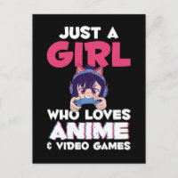 Chica de Anime Japonés de Manga Otaku para Niños J