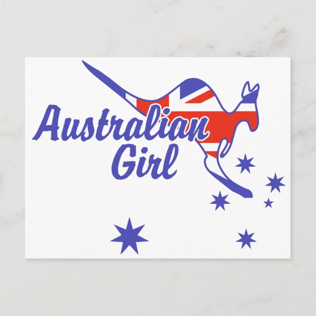 Postal Chica de Australia (Anverso)