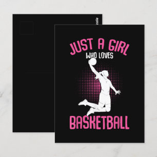 Postal Chica de Baloncesto Mujeres